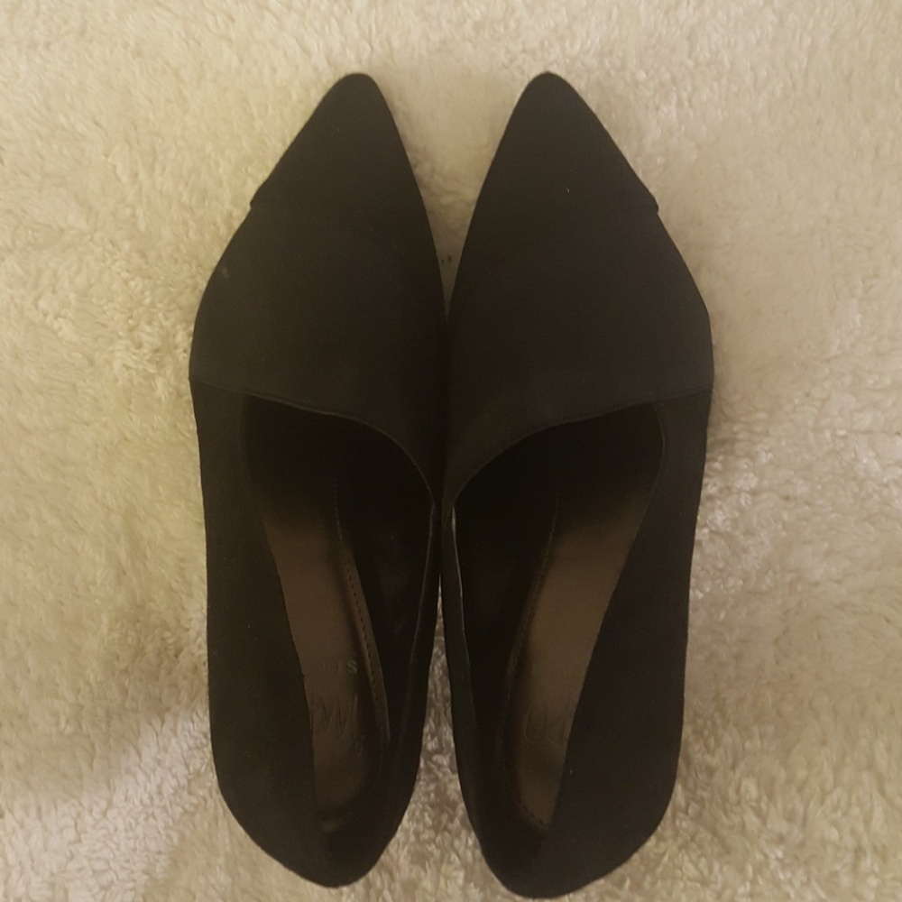 Impo low heels, black, 10M , VGUC